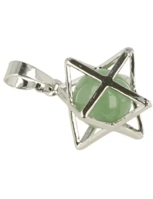 Edelstenen Hanger Aventurijn Merkabah