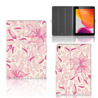 iPad 10.2 2019 | iPad 10.2 2020 | 10.2 2021 Tablet Cover Pink Flowers