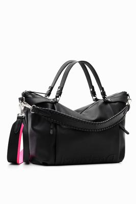 Grote effen tas - BLACK - U