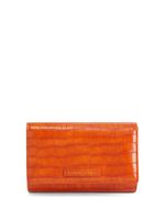 Giuseppe Zanotti pochette Wendy à effet peau de crocodile - Orange - thumbnail