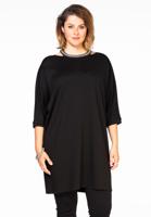 Yoek Tuniek met ketting | Zwart | Maat XXL