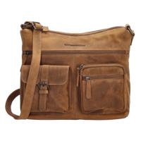 Hide & Stitches Idaho Cross body Shoulder bag-Brown
