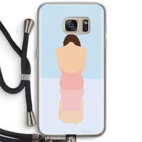 Mirror: Samsung Galaxy S7 Transparant Hoesje met koord