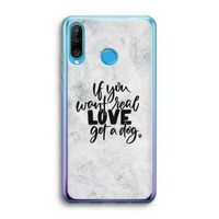 Partner in crime: Huawei P30 Lite Transparant Hoesje