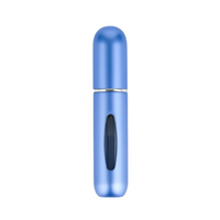 Mini Parfum Flesje - Navulbaar - 5 ml - Reisflesje - Parfumverstuiver - Mat Blauw - thumbnail