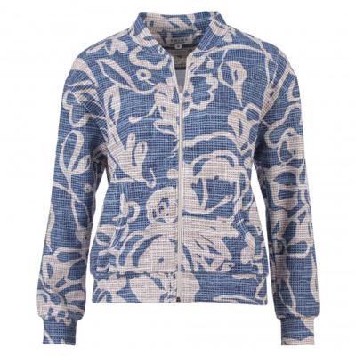 Enjoy - Blauw | Dames | Jasje | Blauw | XXL | regular | Kamst mode