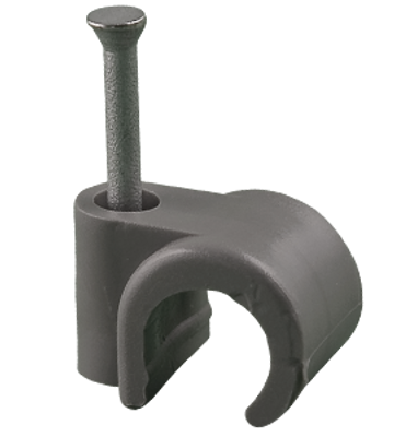 Mepac spijkerclip 8/10mm grijs