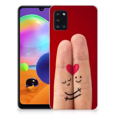 Samsung Galaxy A31 | Sillicone Back Cover | Liefde - Origineel Romantisch Cadeau