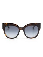 DSQUARED2 EYEWEAR lunettes de soleil Hype Havana à monture papillon - Marron - thumbnail