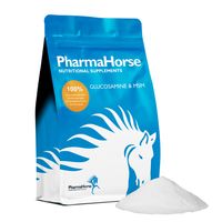 Navulverpakking Glucosamine & MSM paard 1000 gram - thumbnail