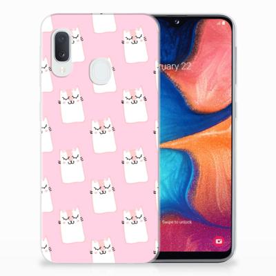 Samsung Galaxy A20e | TPU Hoesje | Sleeping Cats