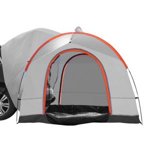 VEVOR daktent busluifel 240 x 240 x 230 cm, autotent achterklep inclusief dubbellaagse tent PU2000 mm daktent autodaktent waterdicht, geschikt voor kamperen, avontuur, uitstapjes, picknicks etc.