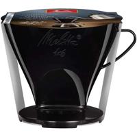 MELITTA 1x6 koffiefilterhouder - Zwart