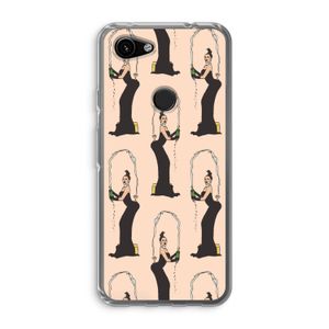 Pop Some Kim: Google Pixel 3a Transparant Hoesje