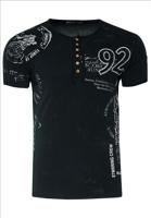 T-shirt heren - Zwart - Rusty Neal - 15241 - thumbnail