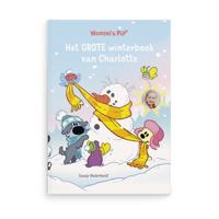 Boek met naam en foto - Woezel & Pip - Winterboek - XL boek (Hardcover)
