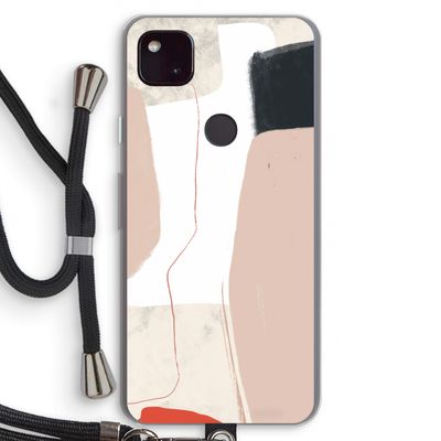 Lava: Pixel 4a 5G Transparant Hoesje met koord