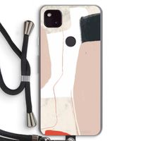 Lava: Pixel 4a 5G Transparant Hoesje met koord
