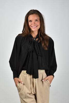 Max Mara blouse Leonida 007 black