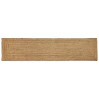 Tapijt Beige 60 x 400 cm Jute