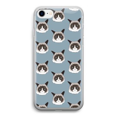 It's a Purrr Case: iPhone SE 2020 Transparant Hoesje