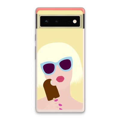 Ice cream: Google Pixel 6 Transparant Hoesje