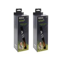 Pets Collection Hondenspeelgoed - 6x - tennisballen - rubber - 6,3 cm - luipaard / zebra / tijger -