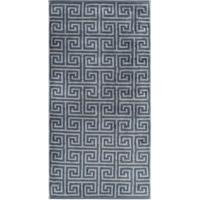 Cawö Cawo Noblesse Elegance Allover print Gastendoekje 30/50 nachtblauw