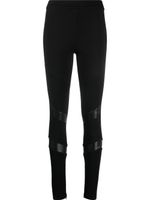 Philipp Plein legging à bandes contrastantes - Noir - thumbnail