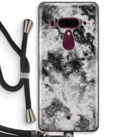 Onweer: HTC U12+ Transparant Hoesje met koord