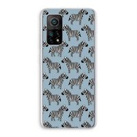 Zebra: Xiaomi Mi 10T 5G Transparant Hoesje