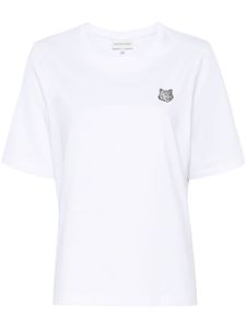 Maison Kitsuné t-shirt à patch logo - Blanc