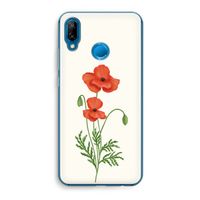Red poppy: Huawei P20 Lite Transparant Hoesje