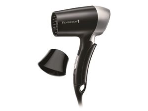 Remington D2400 haardroger 1400 W Zwart, Zilver