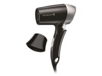 Remington D2400 haardroger 1400 W Zwart, Zilver - thumbnail