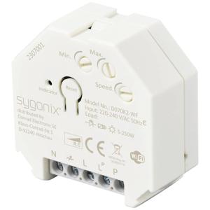 Sygonix SY-5775566 Dimmer (inbouw) Geschikt voor lampen: LED-lamp, Gloeilamp, Halogeenlamp Wit