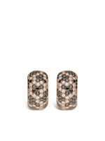 LEO PIZZO boucles d'oreilles Leopard en or rose 18ct ornées de diamants - thumbnail