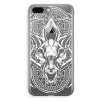Oh Deer: iPhone 8 Plus Transparant Hoesje