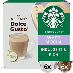 Starbucks Dolce Gusto - White Mocha - 6+6 Cups