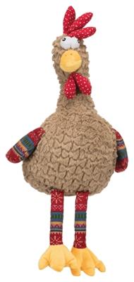 TRIXIE PLUCHE HAAN MET DIERENGELUID