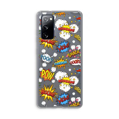 Pow Smack: Samsung Galaxy S20 FE / S20 FE 5G Transparant Hoesje
