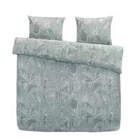 Royal dekbedovertrek Aurora - grijsgroen - 240x220/250 cm