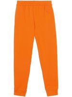 Burberry pantalon de jogging à patch logo - Orange