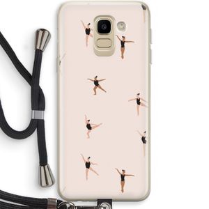 Dancing #1: Samsung Galaxy J6 (2018) Transparant Hoesje met koord