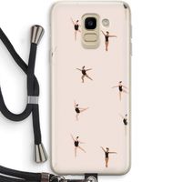 Dancing #1: Samsung Galaxy J6 (2018) Transparant Hoesje met koord