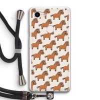 Pony: Pixel 3 Transparant Hoesje met koord
