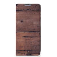 Poco X4 Pro 5G Book Wallet Case Old Wood