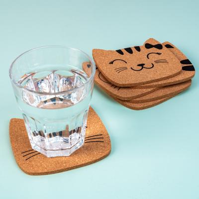 Kattenfamilie onderzetters Kattenfamilie onderzetters