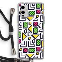 8-bit N°4: OnePlus 9 Transparant Hoesje met koord
