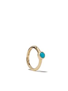 We by WHITEbIRD anneau unique Justine en or 18ct orné de turquoise